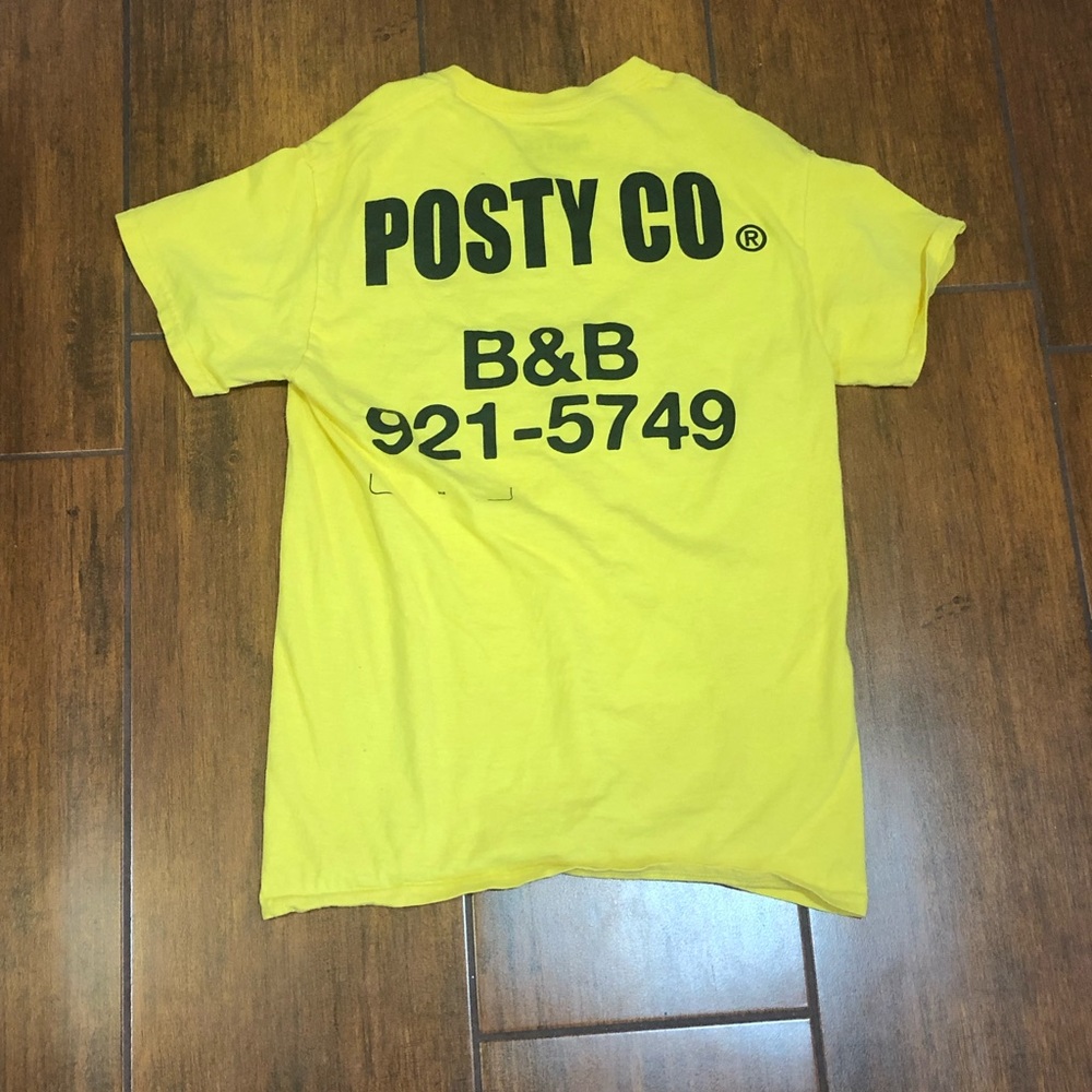 A post Malone shirt